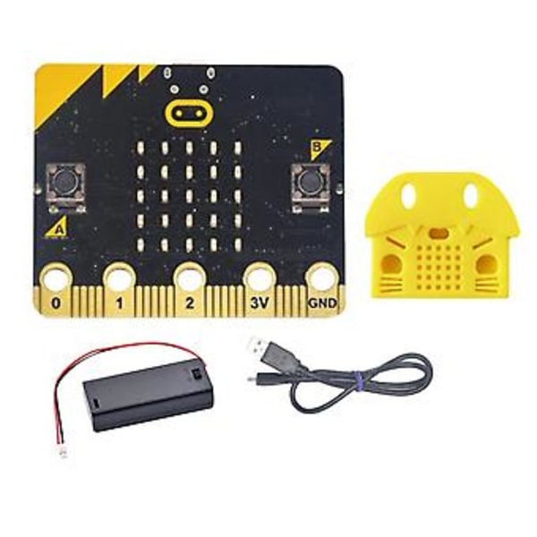 Bbc Microbit Go Aloituspakkaus :bit Bbc Ohjelmoitava Oppimisen Kehityskortti Suojakotelolla+paristo