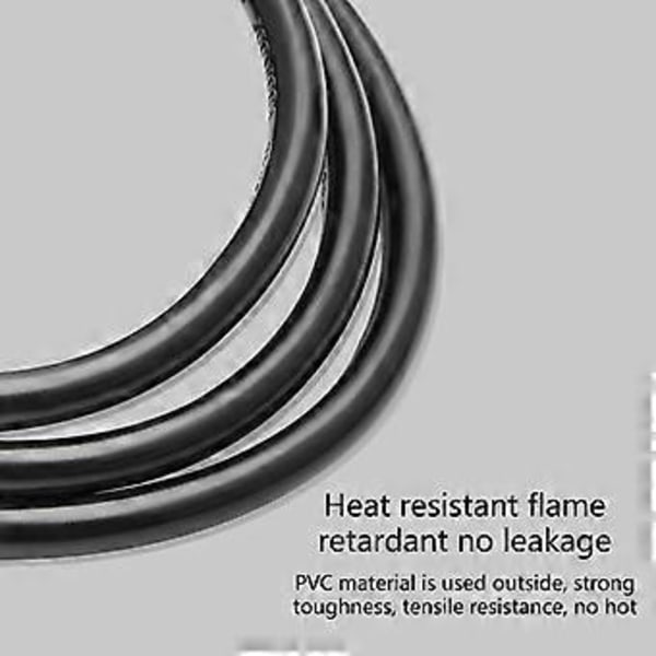 Universell Strömkabel PVC Hane till Hona Strömförlängningssladd för Serveranslutning