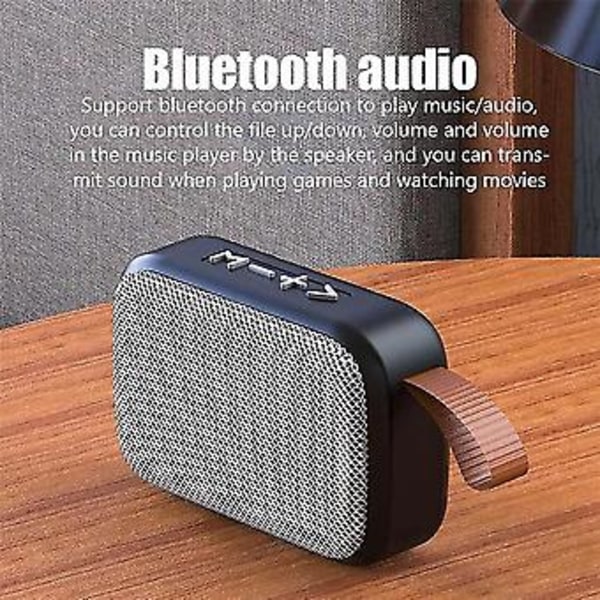 Kangaskaiutin Bluetooth Langaton Yhteys Kannettava Ulkokäyttöön (punainen)