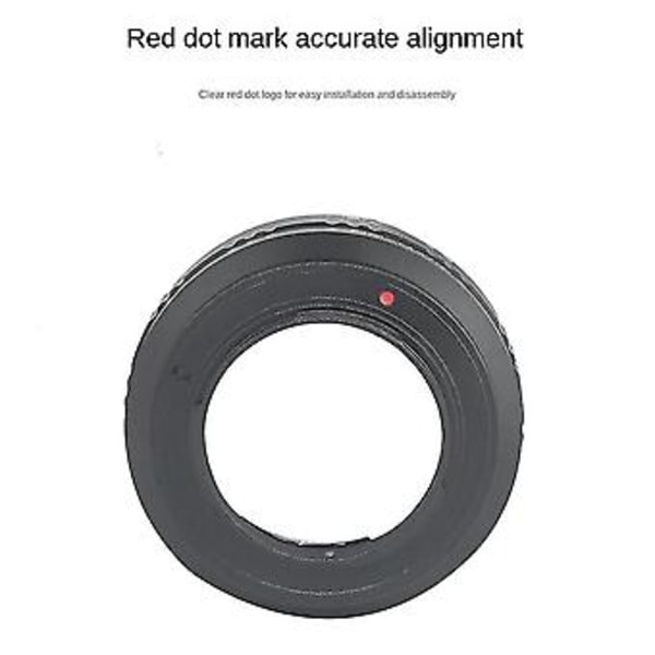 Om-m43 Objektivadapterring För Om Objektiv Till Olympus Em10 Penf Em5ii Epl