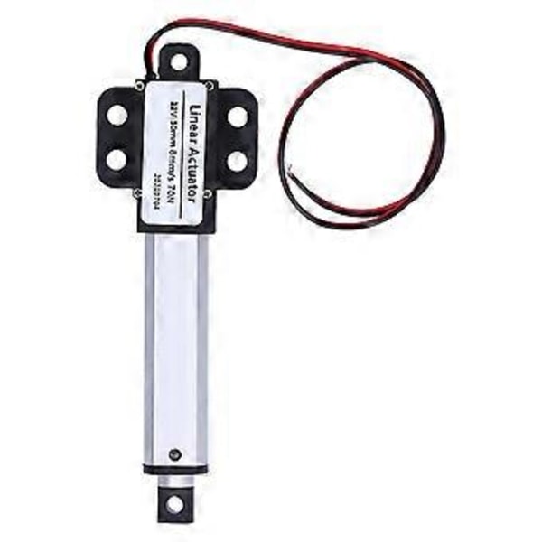 Lineaarinen toimilaite 50mm 12v DC Hiljainen sisäinen rajakytkin Mini sähköinen lineaarinen toimilaitteen moottori autoteollisuudelle 8mm/s-70N