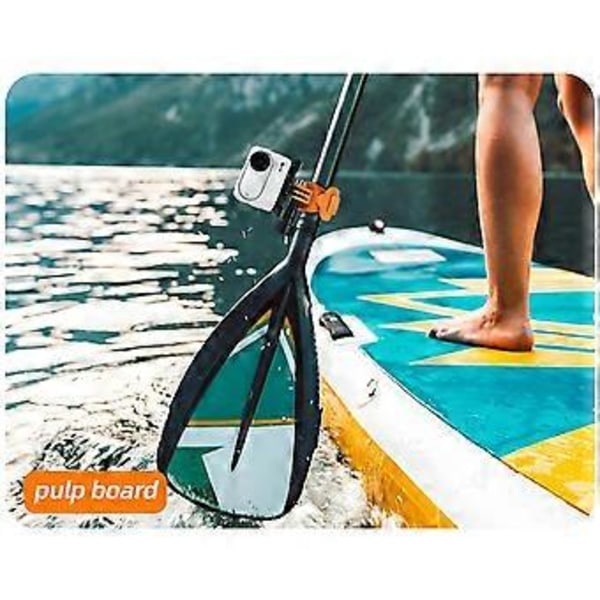 Action Camera Mount Justerbart Mini Flexibelt Fäste för Action 5 Pro 13 Go 3S Tillbehör Orange