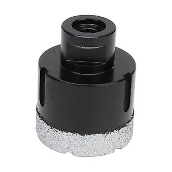 Vakuumlödda Diamantborrkronor Borr Hålsåg Öppnare för Marmor M14 Svart 50mm
