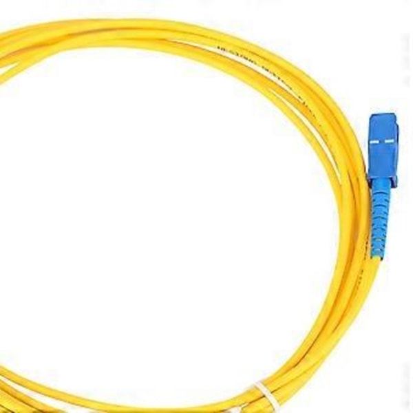 Singelmodus Fiberoptisk Jumper Høy Kvalitet PVC-kasse Sc APC-Sc UPC 15 Meter Lengde