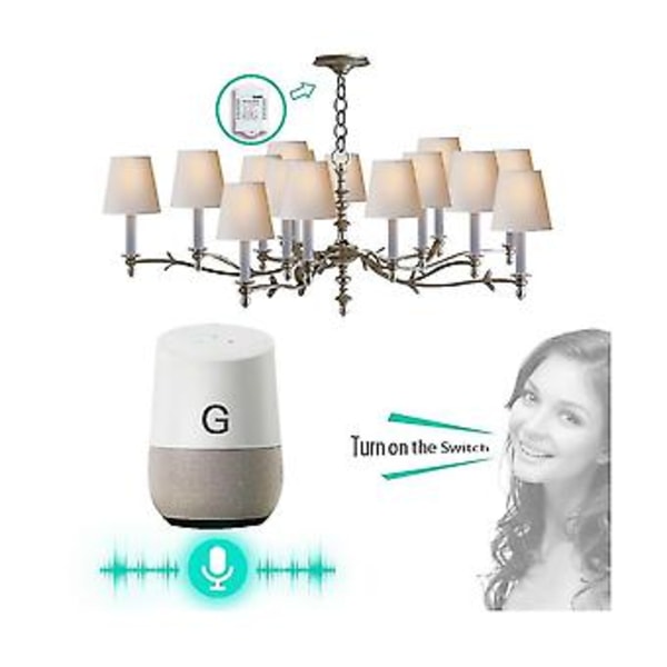 30a Suuritehoinen Ewelink Wifi Relekytkin Vastaanotin Ac85-260v Gadgetit Langaton Valokytkin Sovelluksen Ohjaus