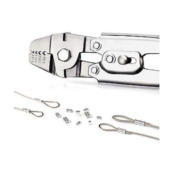 Mindre Stål Wire Rope Crim Tool Är För Crim Och Crim Sleeve Kit