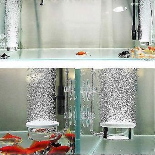 En Akvarium Luftestein med Sugekopp for Akvarium, Høy Oppløst Små Bobler Ovn Oksygendiffuser Tilsett Oksygen til Hydroponisk Dyrkingssystem