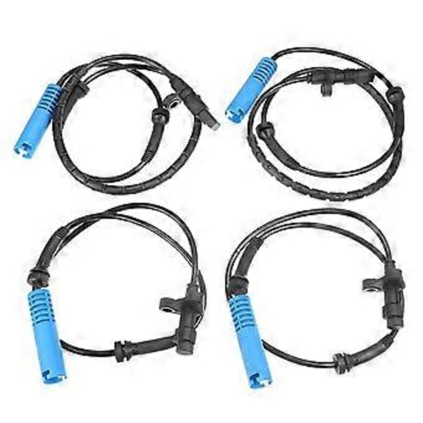4 STK Automotive ABS-sensor vänster och höger för E39 525 528 540 34526756375 34526756376