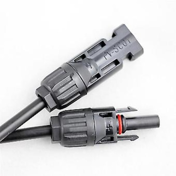 Y-typ 3-vägs Kontakt Solcellspanel Kontakt En-till-två Adapter