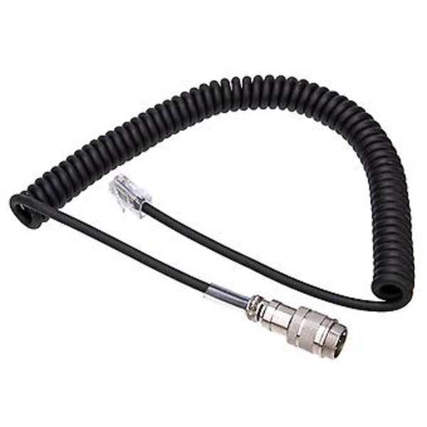 8-pin til RJ-45 Håndholdt Ridao Høyttaler Mikrofon PU Kabel Adapter For Yaesu -200 -100