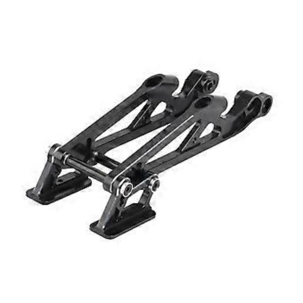 Metall Bakvingefeste Sett for Arrma 1/8 Kraton Notorious Outcast Talion RC Bil Oppgraderingsdeler, 1