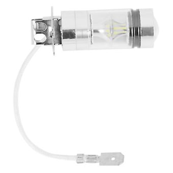 2 stk. 6000k Led H3 100w 2323 Bil Tågelygte DRL