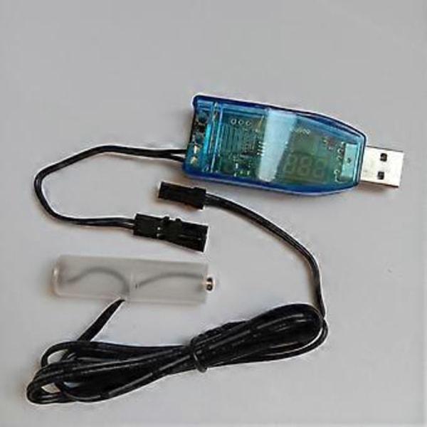 Universal 1m USB til 1.5V 3V 4.5V 6V 12V 24V AM3/AA/LR6 Dummy Batteri Strømkabel til Radio LED Lys Ventilator Legetøj Keyboard