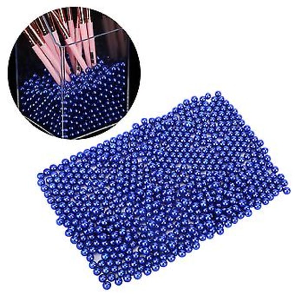Plast Simulert Perle DIY Sminke Oppbevaringsboks Case Organizer Dekorasjon DIY Perle Blå