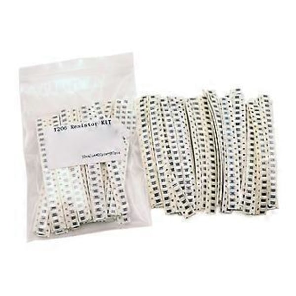 660 stk. Chip Modstandssæt 3R3/5R1/10R/22R/47R til DIY Kredsløbsdesign og Reparation