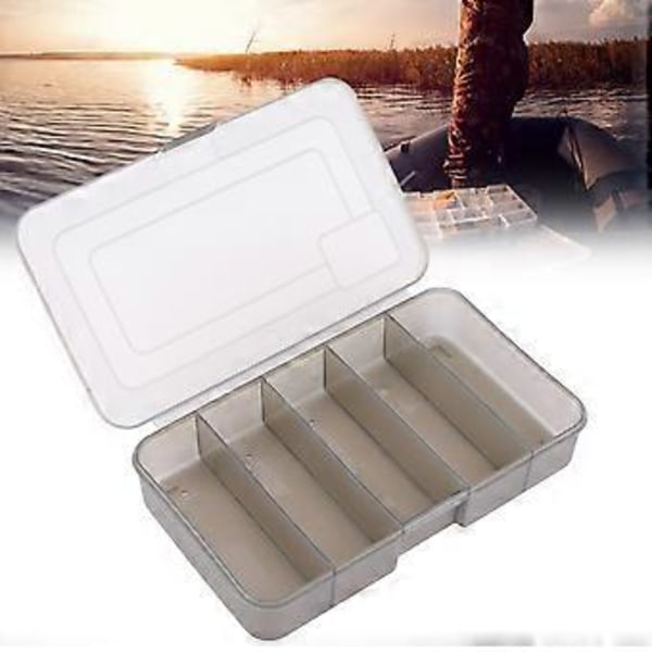 Fiskeredskapsboks, Slitesterk Flueboks Plastlokkeboks Fineste Materialer