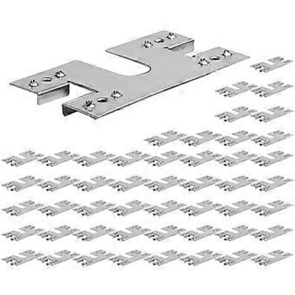 50 stk. solpanel jordingsskive/pakning til solcelle tag/jord