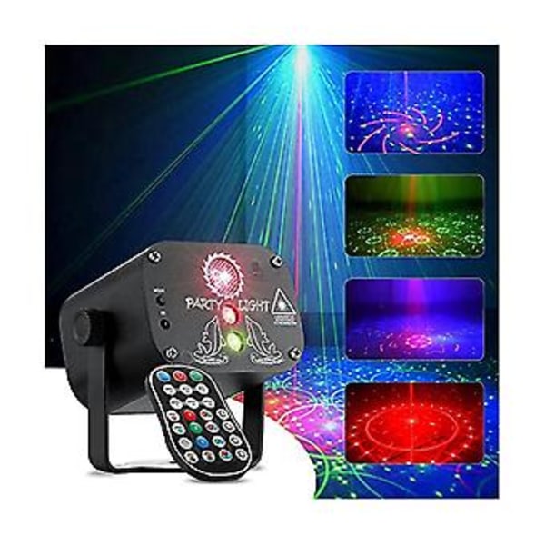 Dj Sta S med fjernbetjening og lyd, 3-i-1 LED Ing Mode Wit