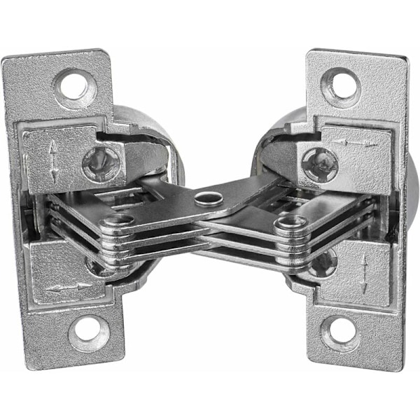 Screw Furniture Hinge - GS 45 Hinge for 45° Tab Opening Angle 135° Nickel Plated Steel 1 Piece - Raba Hinge