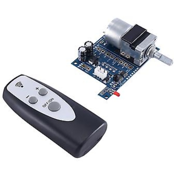 AC/ 9V Med Indikator Infd Fjärrkontroll Potentiometer Volymkort 100kb Vers