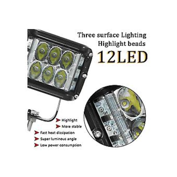 Auto Triple Side Ed Burst Blinkende Stroboskoplys