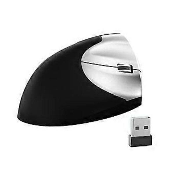 2.4G Trådløs Datamaskin Gaming Trådløs Mus Ergonomisk Optisk Vertikal Mus