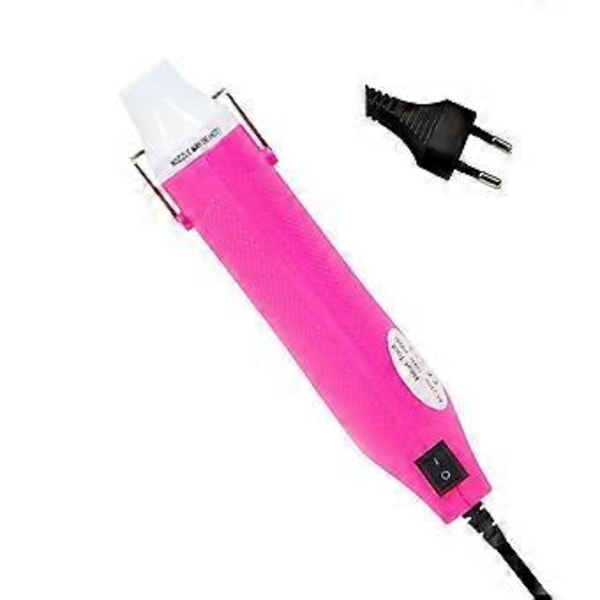 300W Varmluftmaskin Mini Temperaturblåser Elektrisk Varmlufttørker for Håndverk Preging Krympefolie PVC EU Plugg A