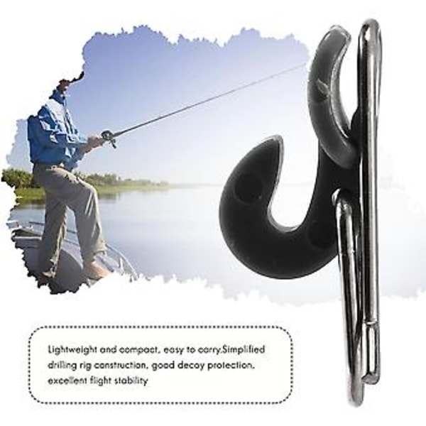 Havfiskeutstyr Impact Clips Splash Down Solo Havfiskesluk /klips 10 stk