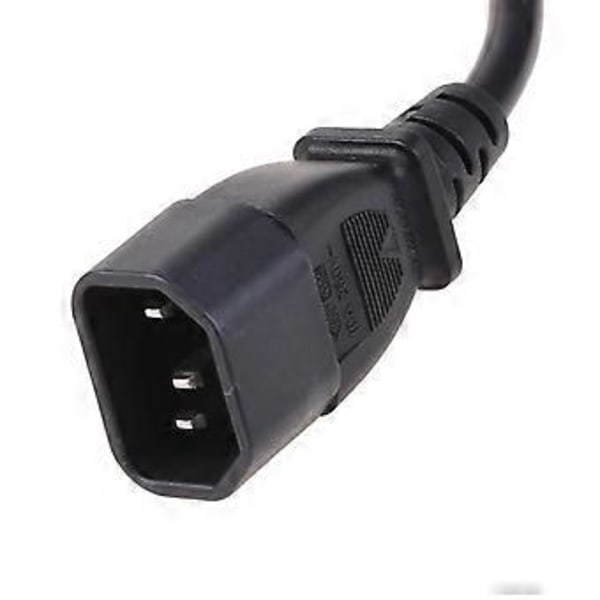 UPS PDU Strømkabel IEC 320 C14 Stik Adapter IEC320 C14 Han til Europa Hun Stik Kort Adapter Kabel Konverter
