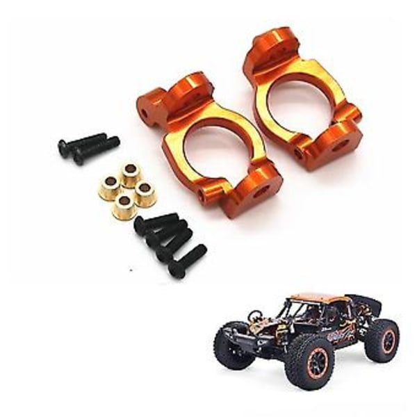 Metall Caster Blocks C-hub Bärarmar För Zd Racing -10 Dbx10 1/10 Rc Bil Uppgraderingsdelar Tillbehör, orange