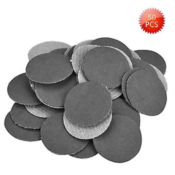 50 st Kardborre Slippapper 25mm, Slip- och Poleringsdynor, Slippapper 1500# - Perfekt för Ytförberedelse & Slutbehandling