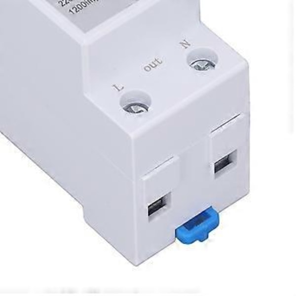 WiFi Smart Meter Strømmåler Elektricitet Energi Monitor Switch Enkeltfaset DIN-skinne 2P AC220V