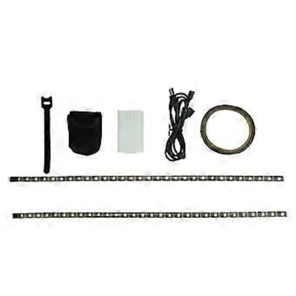 LED Stripelys Lommelykt RGB Bar Lampe for Xiaomi M365 Pro 1S Elektrisk Sparkesykkel For Ninebot Skateboard Langt Lys Blinkende Modell