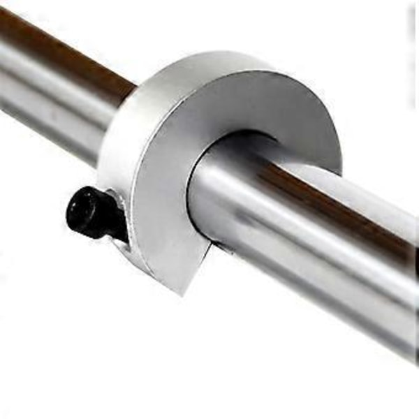 4st SBR20 Linjärskena Stoppkrage Aluminiumlegering Axelgräns Fixeringsringar med Skruv, Linjärskena Axelstoppkrage