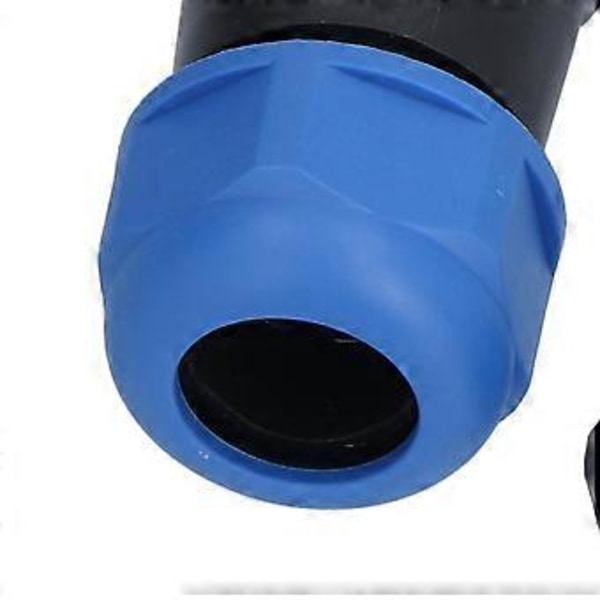 Vanntett Kobling Firkantet 4 Hull IP68 Luftfart Strømkontakt 380V 45A for Kabel SP283 Pin