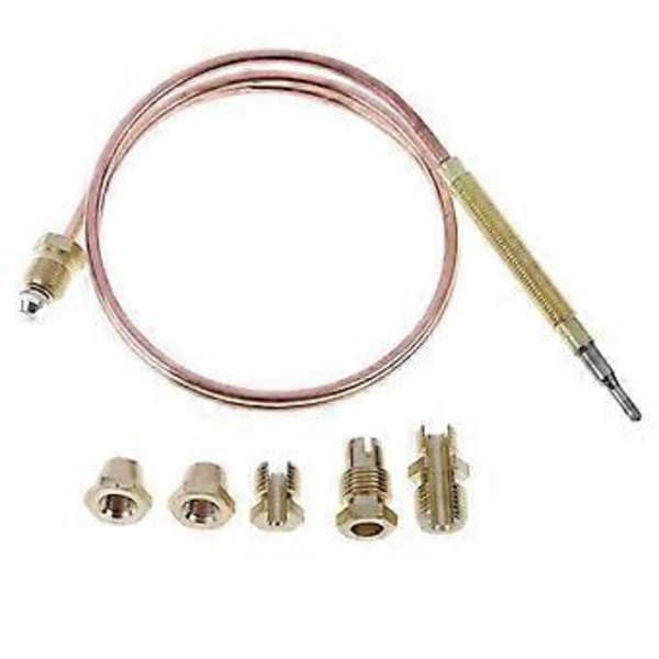 60 cm Gas Komfur Termoelement Varmelegeme Del Brænder Universal Pejs Udskiftningsadaptere Digital Temperaturregulator