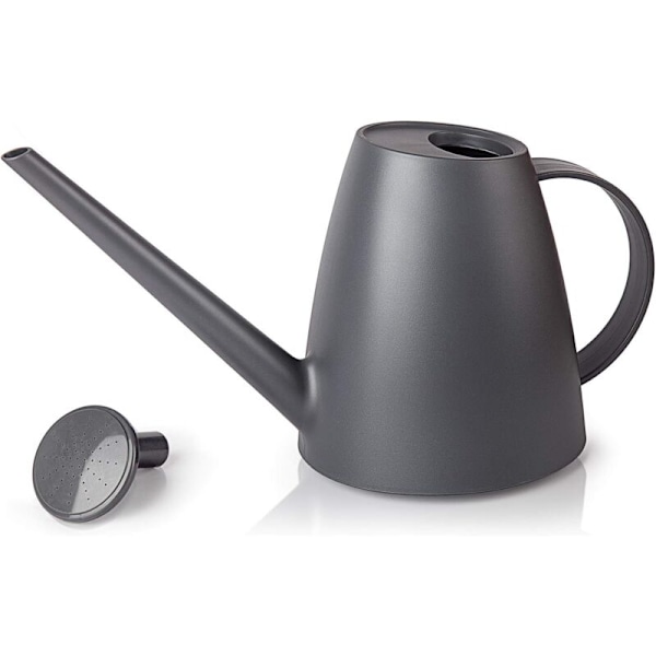 Modern Watering Can - Small Watering Can with Long Spout - Lightweight Watering Can and Detachable Shower Head - Small Watering Can for Plants indoo