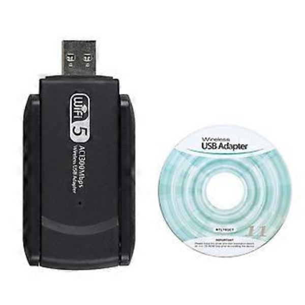 2.4G 5G 1200Mbps Wifi-sovitin USB 3.0 Langaton verkkokortti USB-dongle Antenni AP Dual Band Wi-Fi Lan Ethernet 1200M