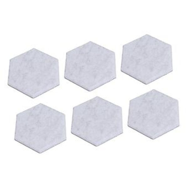 Ljudisolerande Padding, 12 st Hexagon Akustikpaneler Ljudabsorberande Panel Hexagon Akustikpaneler Branschledande Standarder