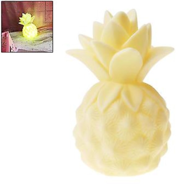 Nattlampa, LED Tecknad Ananas Natt LED Tecknad Ananas Nattlampa Snabb Respons