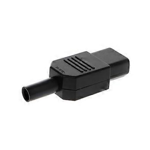 IEC 320 C13 Naarasliitin Uudelleenjohdotettava Virtaliitin 3-nastainen Pistorasia 10A / 250V
