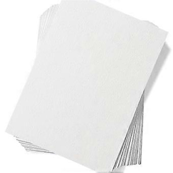 60 Ark Akvarellpapir, Kaldpresset 50% Bomull & 140Lb /300Gsm Syrefritt Bulk Hvitt Papir (10.63 X 7.68 Tommer)