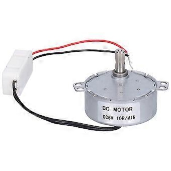 DC-harjaton moottori, mikroreduktio, synkroninen, suuntaava, CW-sähkölaite 10RPM 5V 50TYC