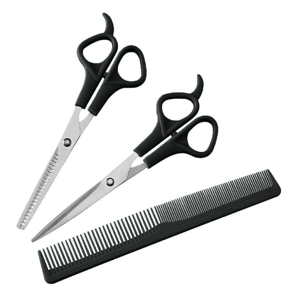 Hårklippesakssett, frisørsakssett for menn, kvinner, kjæledyr, hjem, salong, barber, blå