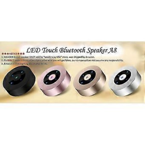 Mini Trådlös Högtalare, Portabel Bluetooth-högtalare Med HD-ljud, 12 timmars Speltid, Inbyggd Mikrofon, SD/TF-kortplats, FM och LED-stämningsljus För Hem, Resor