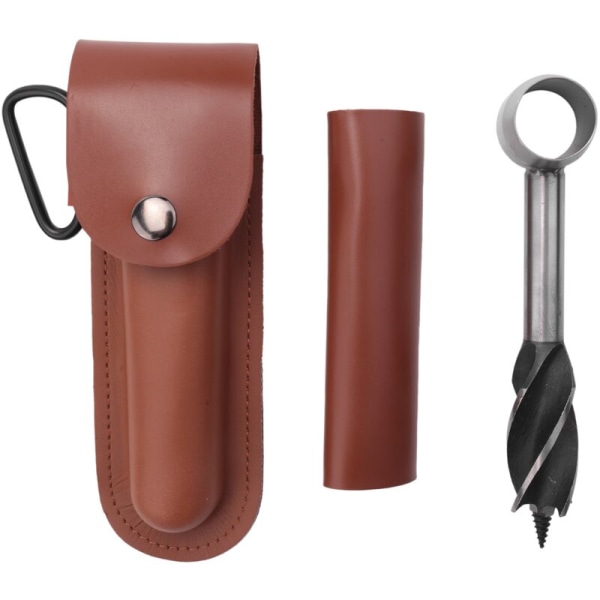Håndskruenøkkel, Eye Wood Auger manuell boreverktøy, multifunksjonelt verktøy for camping og utendørs