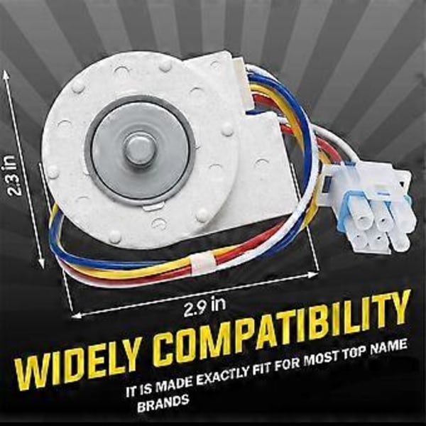 WR60X10185 Fläktmotor för förångare Lämplig för & Kylskåp WR60X10043,WR60X10154 WR60X10043,WR60X10154