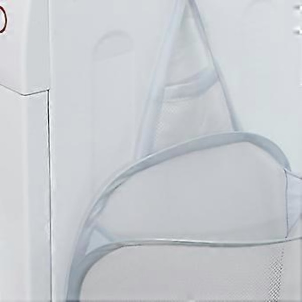 Vikbar Tvättkorg, Hopfällbar Tvättsäck Vikbar Tvättbar Tvättsäck Mesh Tvättkorg Högpresterande