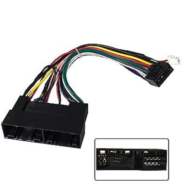 Bil Stereo Audio 16 Pin Ledningsnett Adapter For Carens K2/k3/k4/k5 Ix35