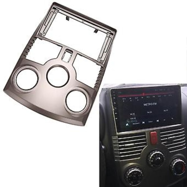 2 Din Bilradio Fascia For Rush/ Dvd Stereo Ramme Plate Adapter Monterings Dash Installasjonsramme